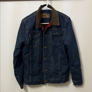 Wrangler Youth Boys XL Denim and corduroy collared Jacket